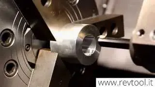 Internal Toothing without Relief Groove on CNC Lathe with REV Broaching Tool