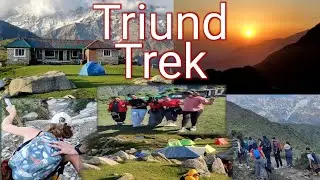 Triund Trek || Dhauladhar Range || Camping || Sunset || Budget || Guide || Bhagsunag || Mcleodganj
