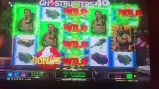 Ghostbusters 4D line hit compilation(4) @ max bet