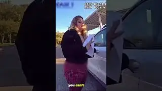 Entitled Mom Defies Traffic Rules at School Drop Off Bodycam Footage