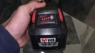 Dead Milwaukee M18 HD 12 Battery FIXED!! eazy peazy #milwaukeebatteries #diy #milwaukeetools