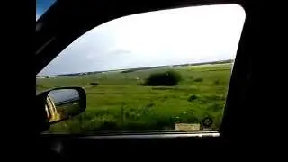 Driving on sick man hill