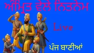 ਅੰਮ੍ਰਿਤ ਵੇਲੇ ਨਿਤਨੇਮ