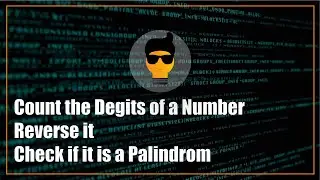 Count the digits of a number then reverse it | (LeetCode)