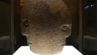 The Corleck Head (100 - 200 A.D.) - discovered near Corleck Hill Co. Cavan Ireland