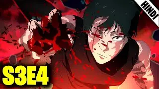 (4)Boy Eats Cursed Finger And Become The King Of Curses Explained in Hindi - jjk Season 3 ep 4