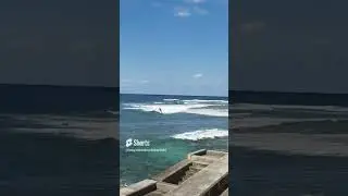 My view with nice food #okinawaisland | breakfast | seawall | love | beautiful |food