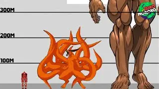 TOP 20 Monstruos MÁS GRANDES del Anime PARTE 1 😲 | DeToxoMoroxo