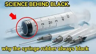 Why is syringe rubber always black? the hidden science explained