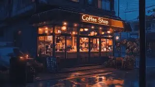 Nostalgic Lofi Hip Hop Beats 🎧 1980s & 90s Old Tokyo Town & Coffee Shop Ambience 🛵 Rain Playlist