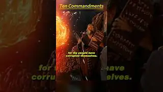 📜 The Ten Commandments (1956) | Moses Sees God&rsquo;s Law Etched in Stone on Mount Sinai ✝️🔥⛰️