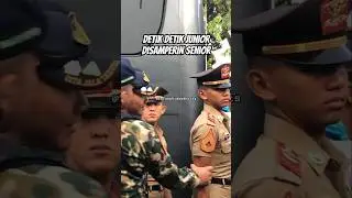 Momen Junior di Samperin Senior !! Taruna AAL Akademi Angkatan Laut #taruna #aal