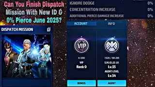 Can You Finish Dispatch Mission With New ID & 0% Pierce June 2025? - Marvel Future Fight