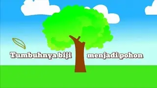 Tumbuhnya Biji Menjadi Pohon &ndash; Animasi 2D Edukatif.