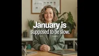 Why January Feels Slow in Your Practice (And Why That’s Not a Problem)