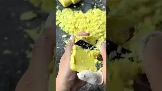 刮香皂 超喜欢这款硫磺皂 #刮香皂 #解压视频 #刮肥皂