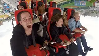 First time on a roller coaster - Day 55