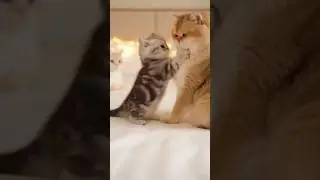 SHOCKING: Big cat ATTACKS kitten with 