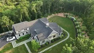 Drone Footage of a Brewster House