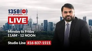 LIVE: 1350 AM RADIO | IRP plates problem in Trucking Industry | Baljinder Tamber | Virasat TV