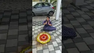 Onam Celebration Started 😊 Happy Onam #festival #onam