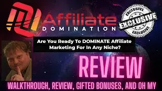 🔻 AffiliateDomination REVIEW ❤️&zwj;🔥 Affiliate Domination