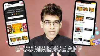 FlutterFlow Course: Learn to Build the Grocery Delivery E-Commerce App from Scratch (2025) 🚀🔥