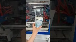 All Electric Injection Molding Machine with IML Robot for PP Cup In 6.5s #injectionmouldingmachine