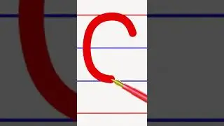 how to write capital letter g