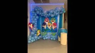 Baby Shark Birthday Decoration Ideas #decoration #birthday #shortvideo #shorts #babyshark