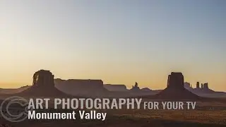Monument Valley during Golden Hour | Art Photography TV | 4K Fine Art for Your TV