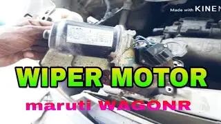 Wiper Motor Removal || Linkage Removal || Maruti Wagonr