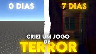 COMO EU FIZ UM JOGO DE TERROR DO ZERO SEM SABER PROGRAMAR!!