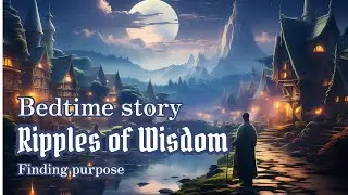 Ripples of Wisdom: Adults Bedtime Story about purpose with Meditation Music to Fall Asleep Fast