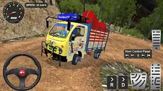 Tata Ace Dengerous Off-Road Driving 😱 BUSSID | Bus Simulator Indonesia | Android Gameplay 