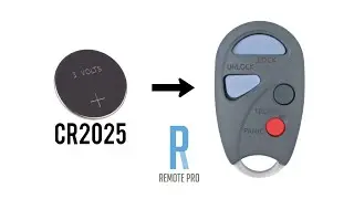 How to change/swap Battery for a Nissan 4 Button Key Remote Pulsar Maxima