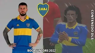 KITS DE BOCA JUNIORS PARA DLS 22|@contenidodlsyt-canaldefutbol