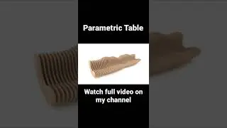 How to make a Parametric seating in Sketchup