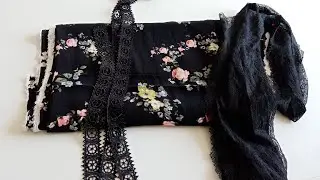 كيفية تفصيل فستان (روب) طويل للمحجبات في غاية البساطة والاناقة