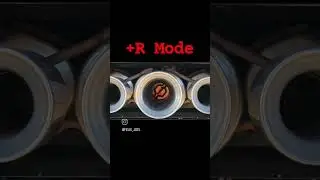 Active Exhaust Valve - Comfort vs +R Mode. #car #TypeR #CTR #CivicTypeR #Honda #Civic #Exhaust