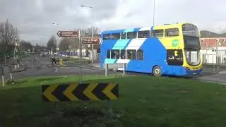Ride on Dublin Bus AX Class ALX400 number AX497 on route 270 (15/1/19)