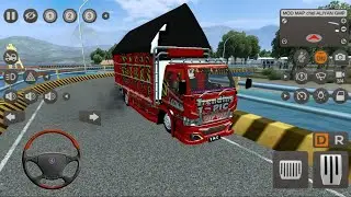 Game Mobil Truk Oleng Trending Topic Lewati Pelabuhan Gilimanuk Bali Mod Bussid - Games Simulator