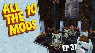All The Mods 10 Ep 37 - Setting up the Runic Star Altar and Making the Patrick Star
