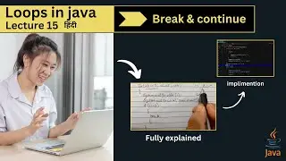#16 Understanding break and continue Statements in Java.