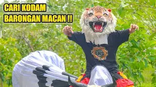 CARI KODAM BARONGAN MACAN 😲‼️#barongan #bantengan 