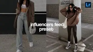 Influencers Feed 09 preset | Instagram feed | lightroom free presets