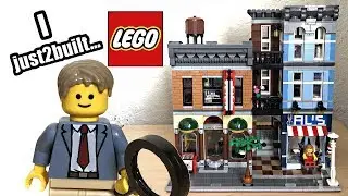 I just2built the LEGO Detective's Office set!