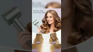High-Speed Silvery Hair Dryer: Fast Drying & Low Noise!