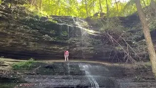 Hiking to Stillhouse Hollow Falls, Tennessee