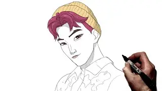 How to Draw Abby Saja | Step By Step | KPop Demon Hunters